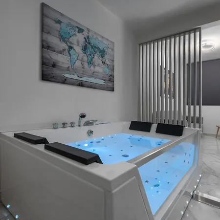Premium Jacuzzi At The Center, By Aqua Platinum
